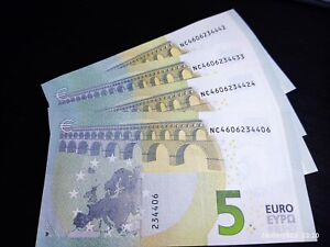 5 Euro Uncirculated Bank Note - Five Euros - European Union -Brand New!! Lagarde