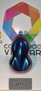 VERNICE SUPER CAMALEONTE CAM 21 EFFETTO BLU VERDE E VIOLA IN BASE OPACA - Imagen 1 de 3