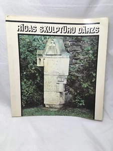 Rigas Skulptura Darzs Foto Gramata Latviesu Latvian Sculpture Garden Book 1984 - Picture 1 of 9
