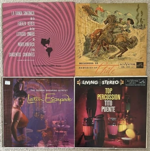 LOT of 4 Latin Spanish Original Vinyl LP Records (VG) Latin Spanish Vinyl LP Lot - Picture 1 of 5