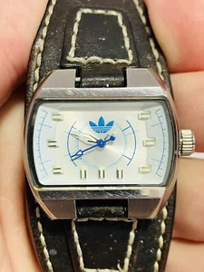Adidas ADH1338 Unisex Watch Quartz White Dial Strap leather size 32mm - Picture 1 of 11