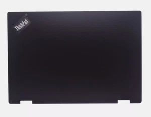 Lenovo ThinkPad L380 Yoga L390 Yoga Lcd Back Cover Top Rear Lid 02DA292 Black - Afbeelding 1 van 2