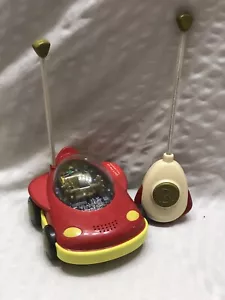 Just B B toys by Battat UFWhoa Red & Yellow Remote Control Car Toy Tested Works - Picture 1 of 12