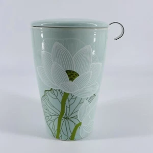 TEA FORTE KATI® STEEPING CUP & INFUSER LOTUS - Picture 1 of 9
