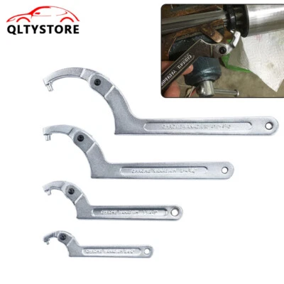 Llave de gancho ajustable 19-170 mm C llave redonda herramienta ranurada retención universal Foto 1 de 4