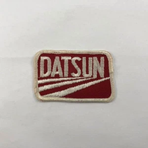 Vintage DATSUN Iron On / Sew On Patch - Picture 1 of 3