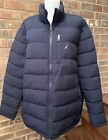 Nautica Jacket Mens XXL Blue Puffer Wind Water Resistant Active Stretch Quilted