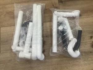 Nuevo canalón de plomería de drenaje Ikea 13981 para fregadero de tazón doble Braviken Odensvik - Imagen 1 de 5