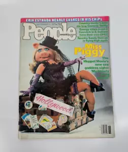 Vintage PEOPLE Magazine Sept 3 1979 Miss Piggy Muppets Erik Estrada Vintage Ads - Picture 1 of 7