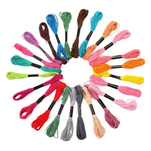 Embroidery Skein Floss Cross Stitch Thread for Friendship Bracelet Making String - Picture 1 of 26