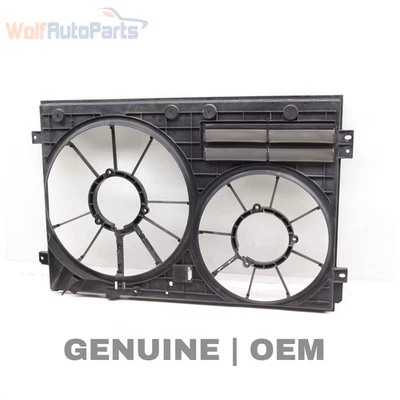 AUDI TT QUATTRO 2007-2015 - Radiador doble ventilador capucha/carcasa 1KM121205 Foto 1 de 4