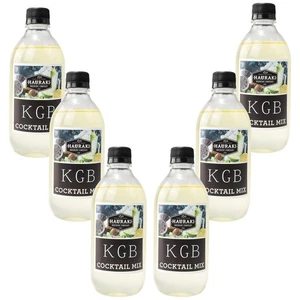 6X Hauraki KGB Cocktail Mix 500ml Apricot Brandy Lemon Easy Mix makes 10L - Bild 1 von 5