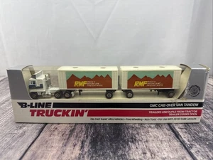 Vintage New Bachmann B-Line Truckin’ Gmc Cab Over Van Tandem Rocky Mountain frei - Picture 1 of 7