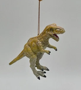 Wondershop T Rex Dinosaur Christmas Ornament Tyrannosaurus Glitter Target - Picture 1 of 7