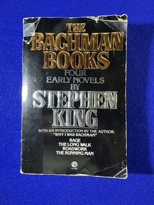 The Bachman Books Stephen King 1985 1st Printing Plume Omnibus Trade Paperback  - Picture 1 of 6