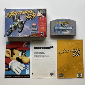 Excitebike N64 Nintendo 64 Auténtico Probado Blockbuster Alquiler Completo Caja En Caja Original - Imagen 1 de 19