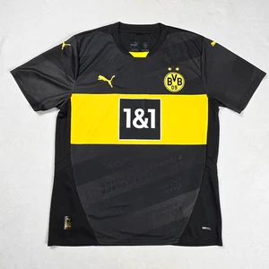 Puma Borussia Dortmund BVB Fußball Trikot Set Herren Large schwarz DryCell 2024/25 - Bild 1 von 13