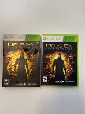 Deus Ex Human Revolution 2011 Microsoft XBOX 360 CIB Complete In Box - Image 1 of 3