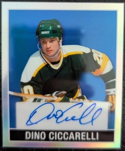 2025 Leaf Metal Dino Ciccarelli Mini Autograph #6/8!! - Picture 1 of 2