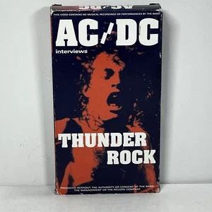AC/DC Thunder Rock Interview VHS - Picture 1 of 6