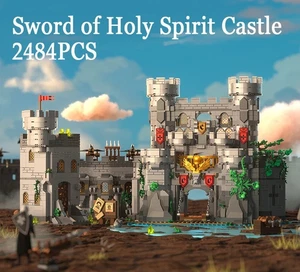 MOC 2484PCS Sword of Holy Spirit Castle Building Blocks Toys Kits Christmas gift - Picture 1 of 7