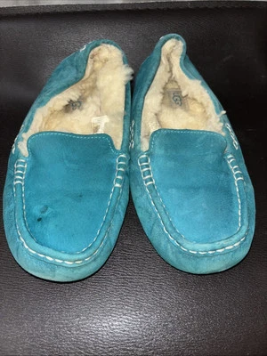 Zapatillas UGG AUSTRALIA Mujer Cabina Acogedoras Núcleo Turquesa Gamuza Estilo 3312 Talla 7 Foto 1 de 4