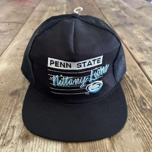 NOS NWT Vintage Penn State Trucker Hat Cap Snapback USA Nittany Lions Mesh - Picture 1 of 8