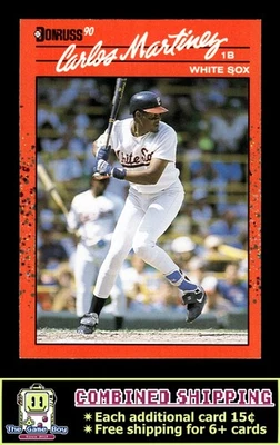 1990 Donruss #531 Carlos Martinez Chicago White Sox - Image 1 of 2