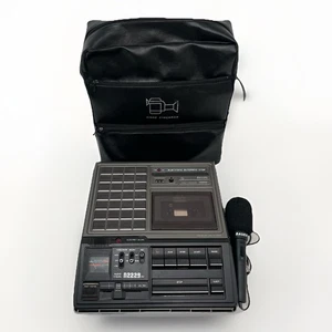 Grabadora de casete Philips N2229 AV - con funda y micrófono grabadora vintage rara - Imagen 1 de 18