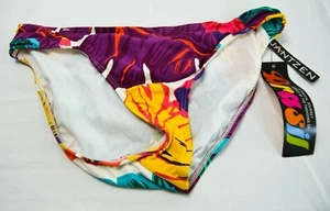 Jantzen Damen Bikinihose Badeanzug Tropical Mehrfarbig Größe 12 Neu mit Etikett - Bild 1 von 5