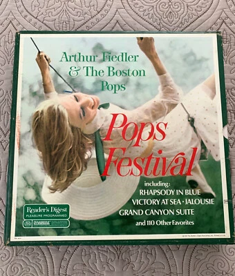 NEW Arthur Fiedler & The Boston Pops Orchestra Pops Festival Reader's Digest - Image 1 of 4