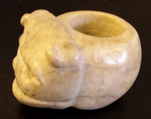 Pre-Columbian Carved Stone Ceremonial Jaguar Mace Head ~ 300BC-600AD - RARE - Picture 1 of 4