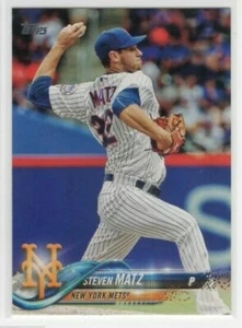 Steven Matz 2018 Topps Series 1 Baseball Base Common #221 New York Mets - Picture 1 of 1