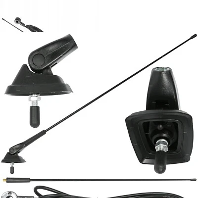 Für Peugeot 107 passende Dachantenne Auto Antenne mit Montage Kabel und Dichtung - Bild 1 von 4