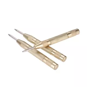 3Pcs Automatic Center Punch Adjustable Spring Loaded Center Hole Punch for Glass - Picture 1 of 9