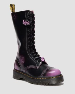 NUEVO EN CAJA*Mujer*Bota Dr. Martens 1B99 BEX BRATZ**5-11*Negro Bratz Púrpura*Doc Martens - Imagen 1 de 5