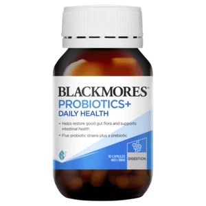 Blackmores Probiotics+ Daily Health 30 Capsules Fridge Free 30 Billion CFU - Picture 1 of 4