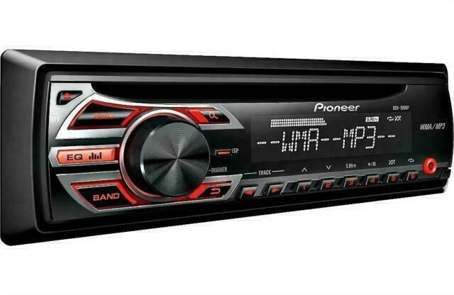 Pioneer DEH-150MP LCD CD AUX Car Stereo - Black