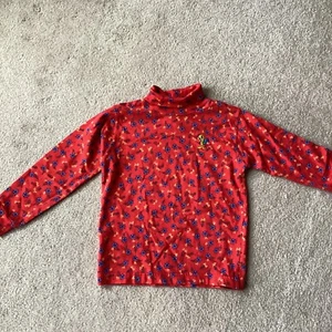 WARNER BROS. STUDIO STORE PULLOVER T NECK TOP, GIRLS MEDIUM, TWEETY BIRD ONFRONT - Picture 1 of 2