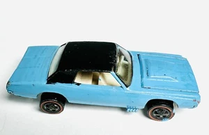 Hot Wheels Redline 1968 Custom T-Bird US Blue w White Interior Ford Thunderbird - Picture 1 of 7