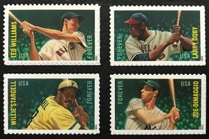 2012 Scott #4694-97 - Forever - MAJOR LEAGUE BASEBALL - Set of 4 Singles - MNH - Picture 1 of 1