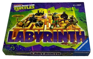 TEENAGE MUTANT NINJA TURTLES LABYRINTH : 2013 Maze Game By Ravensburger - In Vgc - Picture 1 of 8