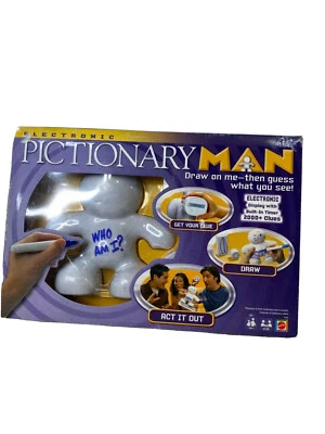 Electronic Pictionary Man Charades And Drawing Interactive Game Party Family - Image 1 of 4