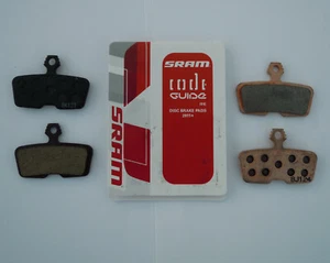 SRAM - Coppia pastiglie SRAM Metal Scintered/Resina Organic Code +2011/Guide RE - Imagen 1 de 3