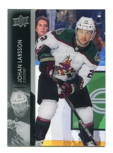 2021-22 Upper Deck Series 2 - #261 Johan Larsson Clear Cut - Picture 1 of 2