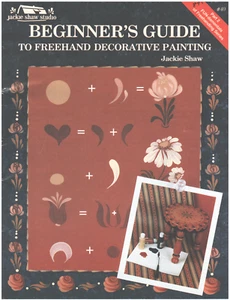 Jackie Shaw Studio Beginner's Freehand Decorative Tole Painting Guide #40 1987 - Picture 1 of 2