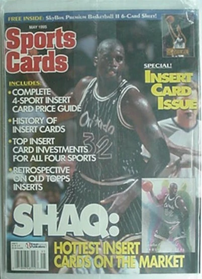 REVISTA DE TARJETAS DEPORTIVAS 1995 CON SHAQUILLE O'NEAL CVR + INSERTO Foto 1 de 1