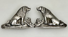 Mexican Spanish Colonial Sterling Silver Dogs Ex-Voto Milagros - 91431