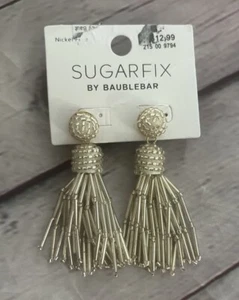 Pendientes colgantes con cuentas Sugarfix by Baublebar nuevos con etiquetas - Imagen 1 de 2