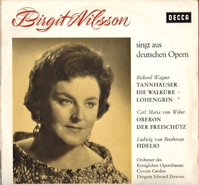 BIRGIT NILSSON "SINGS GERMAN OPERA" 60'S LP  DECCA SXL 21078 STEREO - Photo 1/3